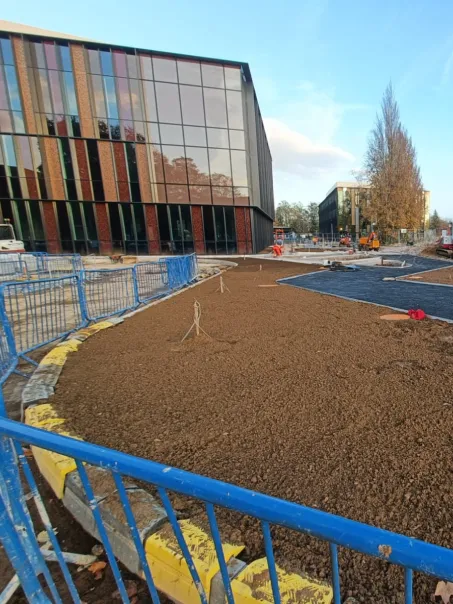 exterior works at harwell